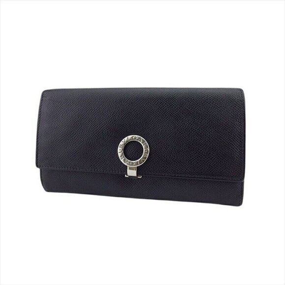 BVLGARI Wallet Bulgari Bulgari x Leather Authentic USED - Picture 6 of 11